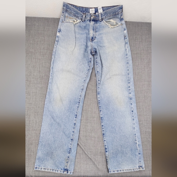 Vintage Calvin Klein Double Stone Wash Easy Fit Jeans 32×32 - Picture 1 of 7